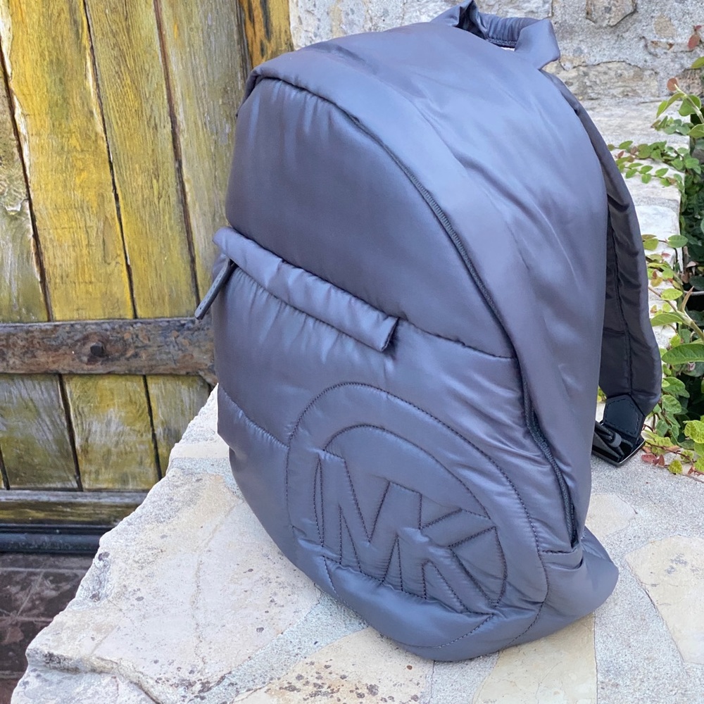 Michael Kors Rae MD Graphic backpack heather grey - Picture 3 of 9